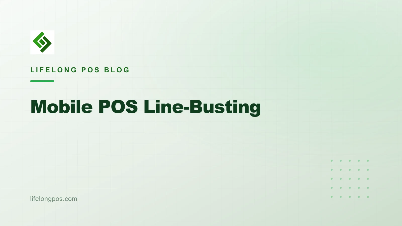Mobile POS for Line-Busting — When a Handheld Terminal Beats Your Countertop